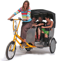 Pedicab Rickshaws
